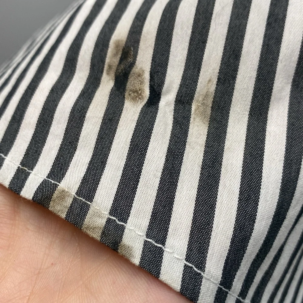 STAUD • RARE FIND • Sandra Safari Style Two-Tone Dress *Flaw* - Picture 16 of 16